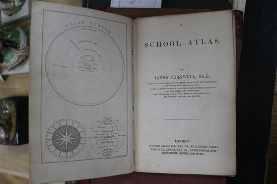 Bacon, George - Large Scale Atlas of The British Isles; Butler, Samuel - An Atlas of Modern Geography,